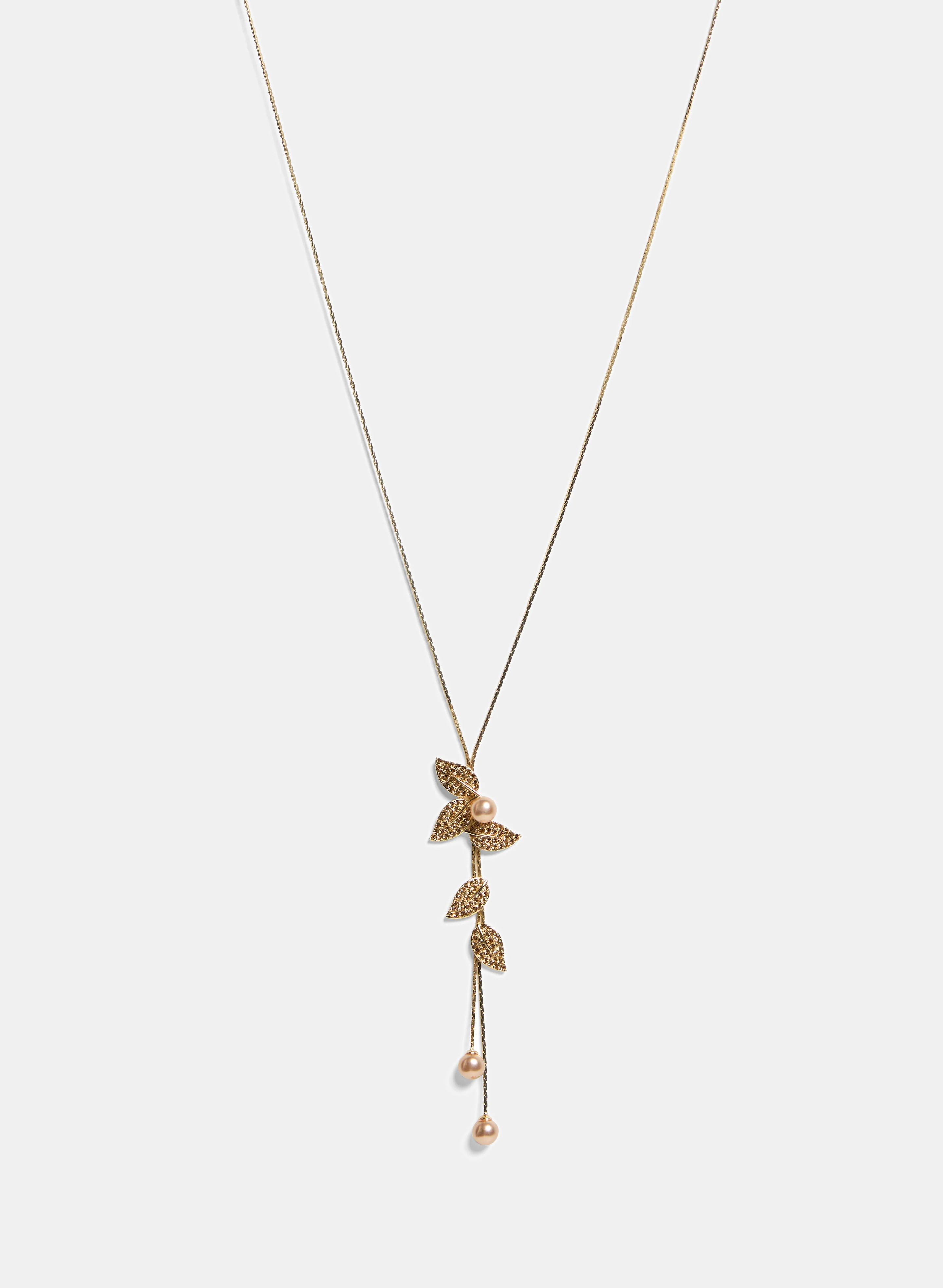 Pearl Drop Pendant Necklace