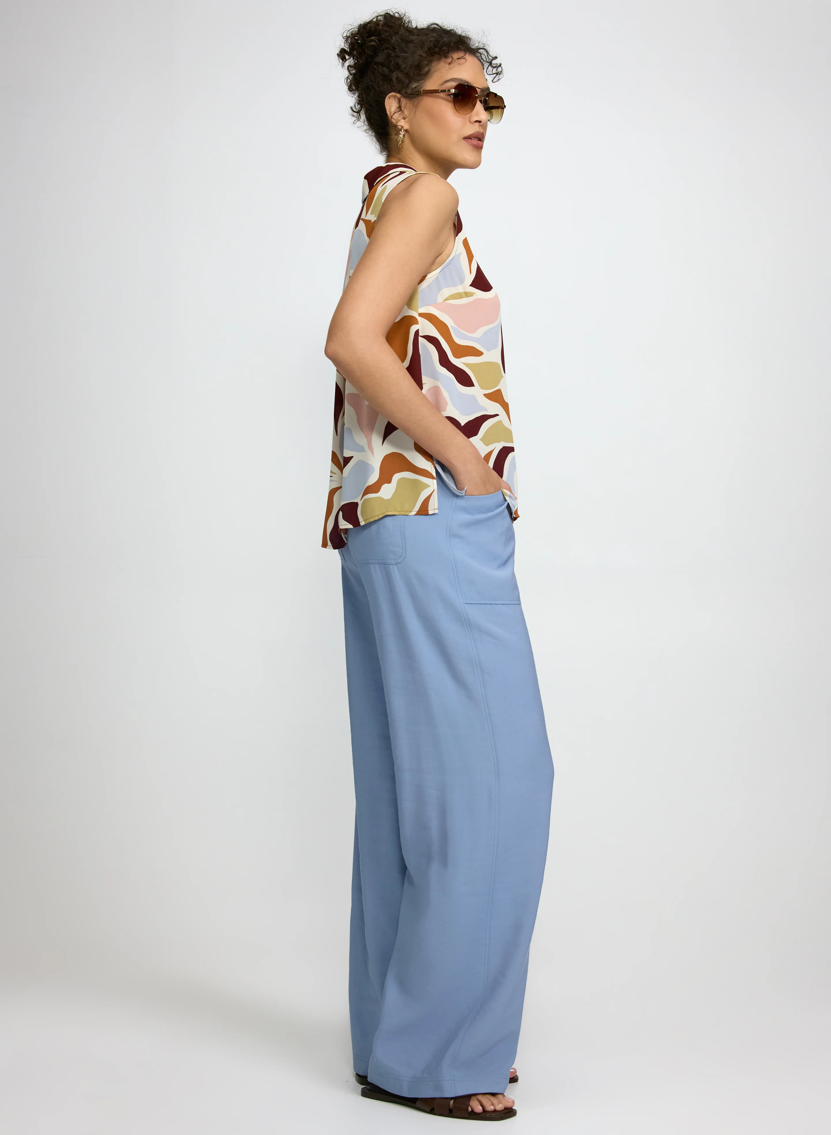 Pull-On Twill Pants - Image 7