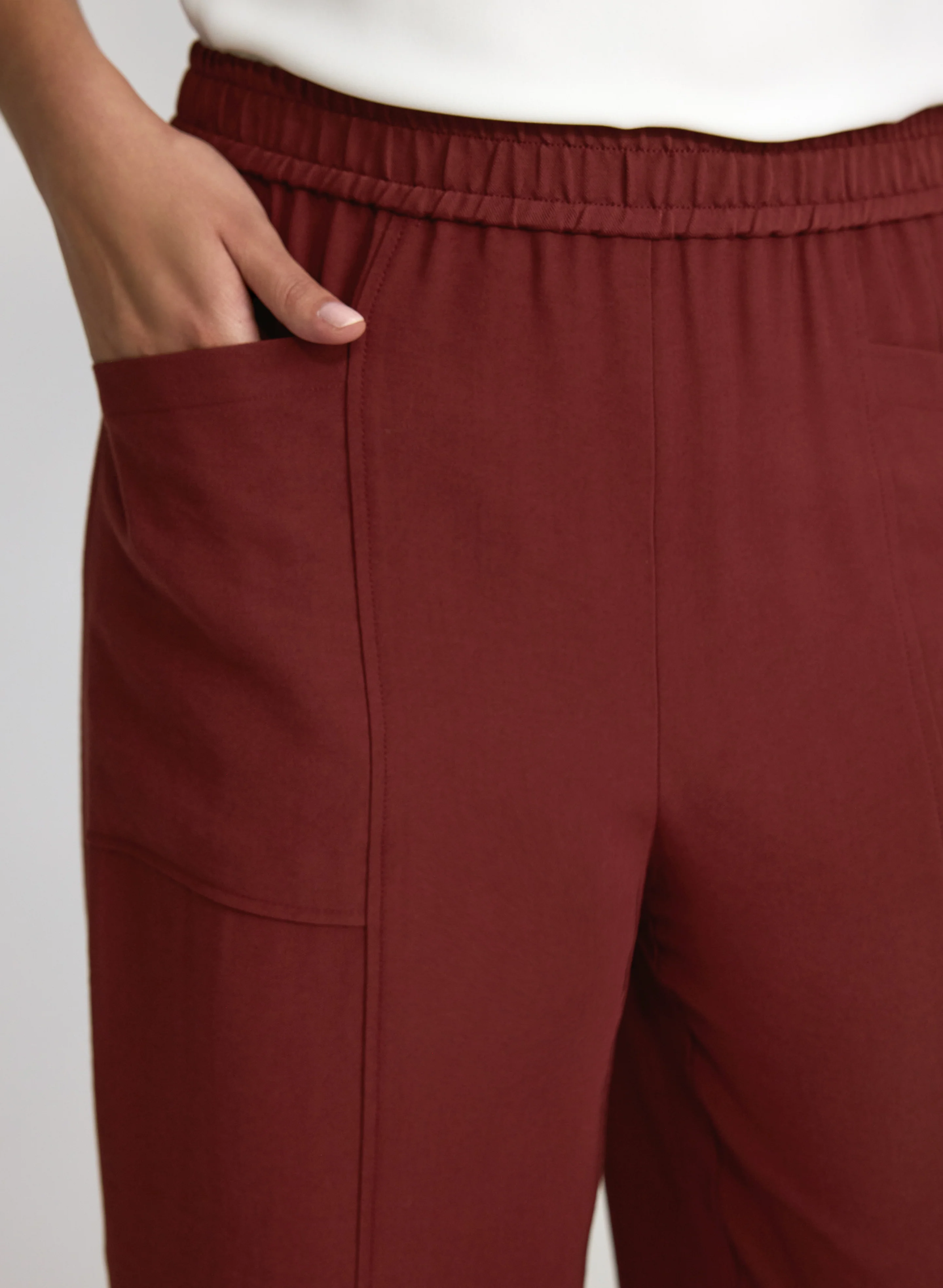 Pull-On Twill Pants - Image 2
