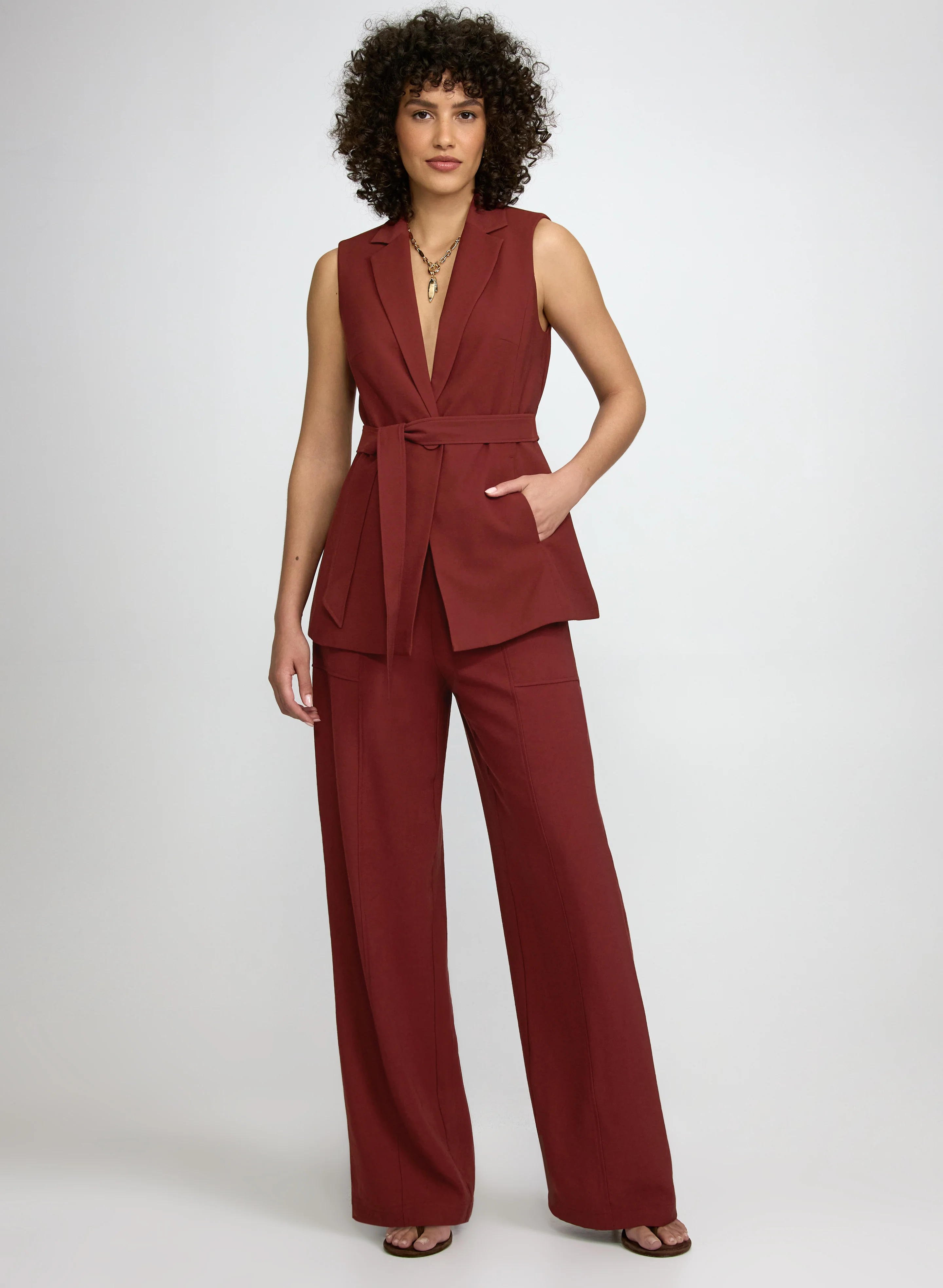 Pull-On Twill Pants - Image 7