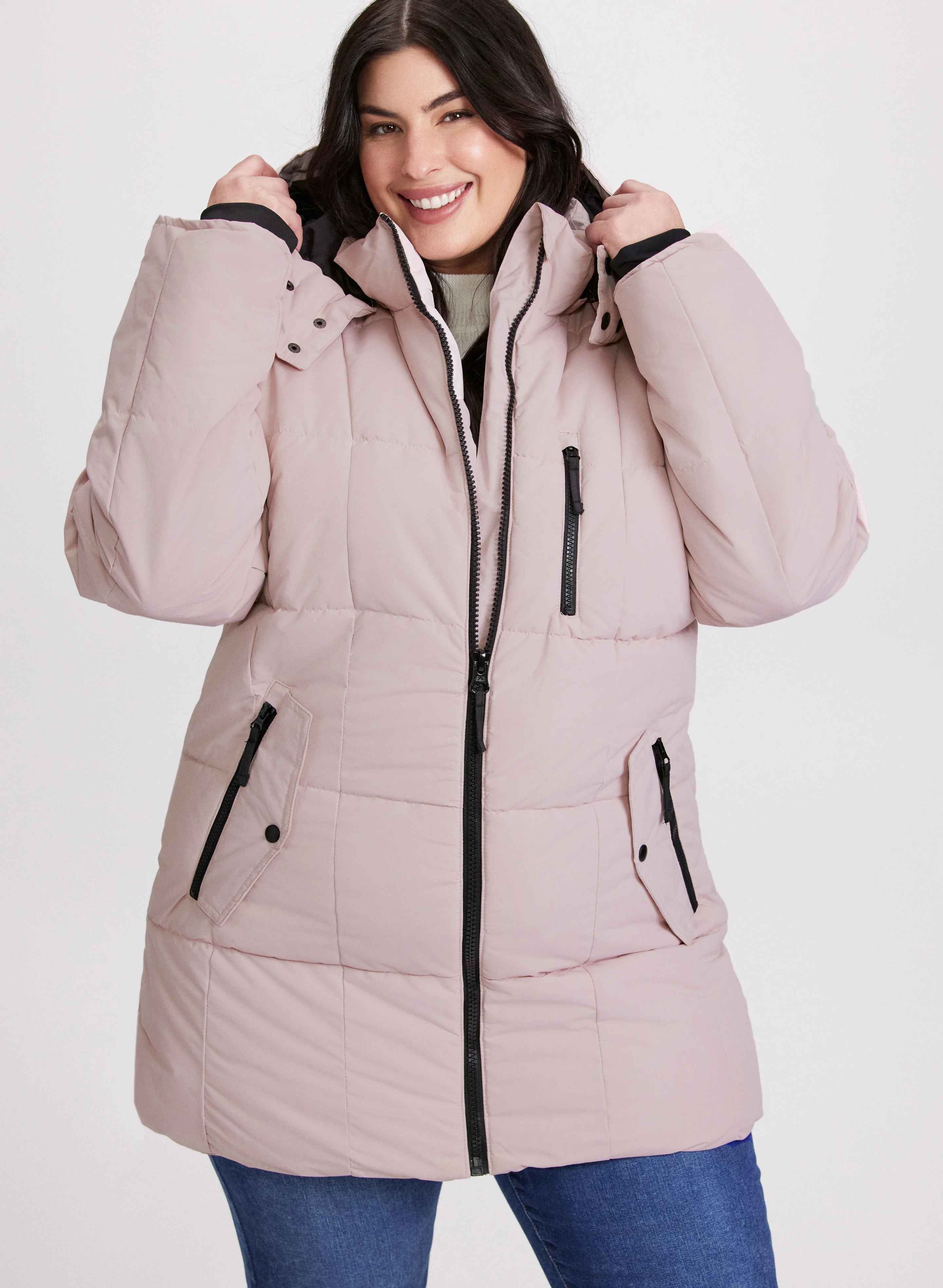 Quilted Puffer Coat