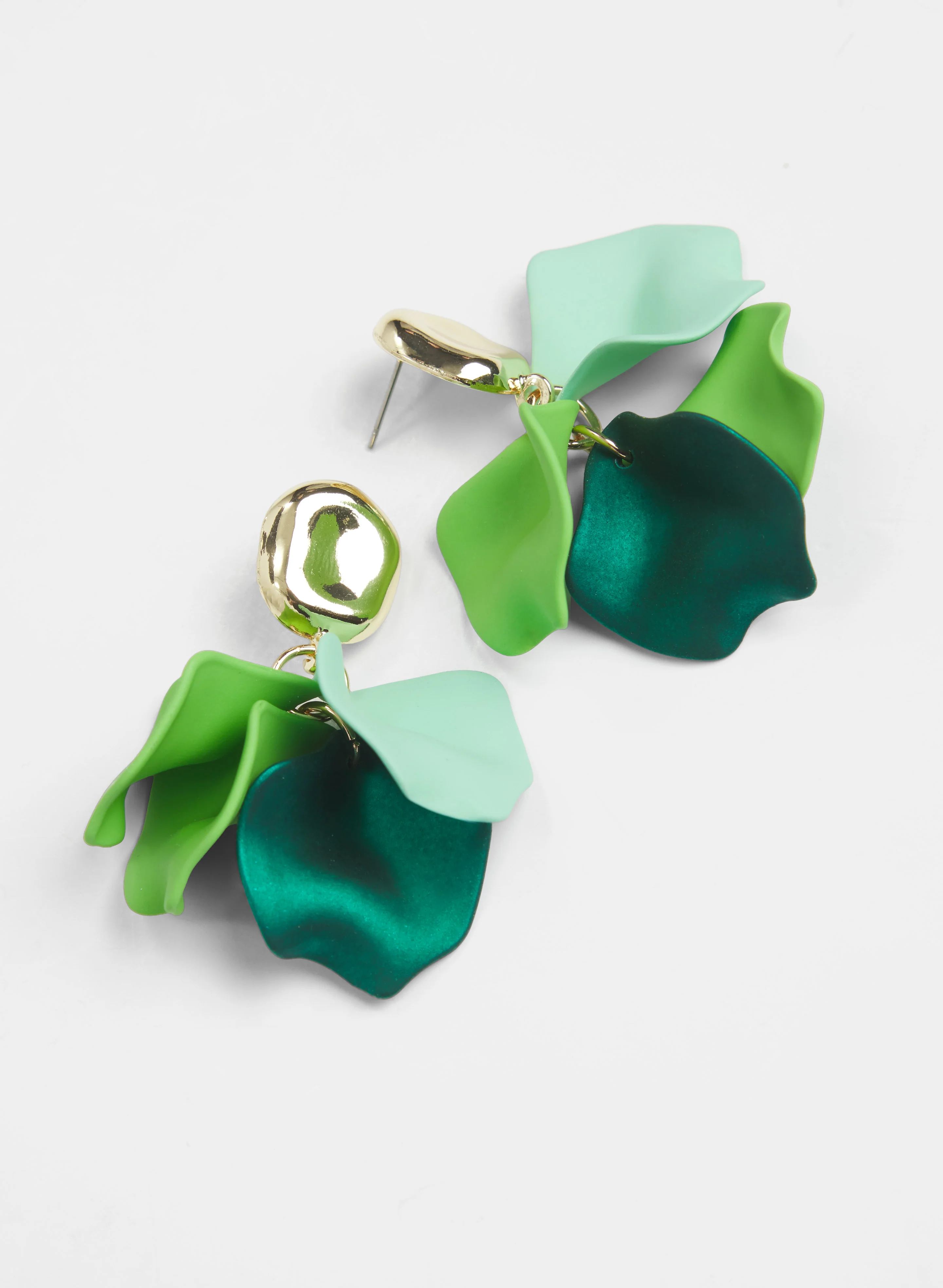 Rubber Petal Earrings - Image 2