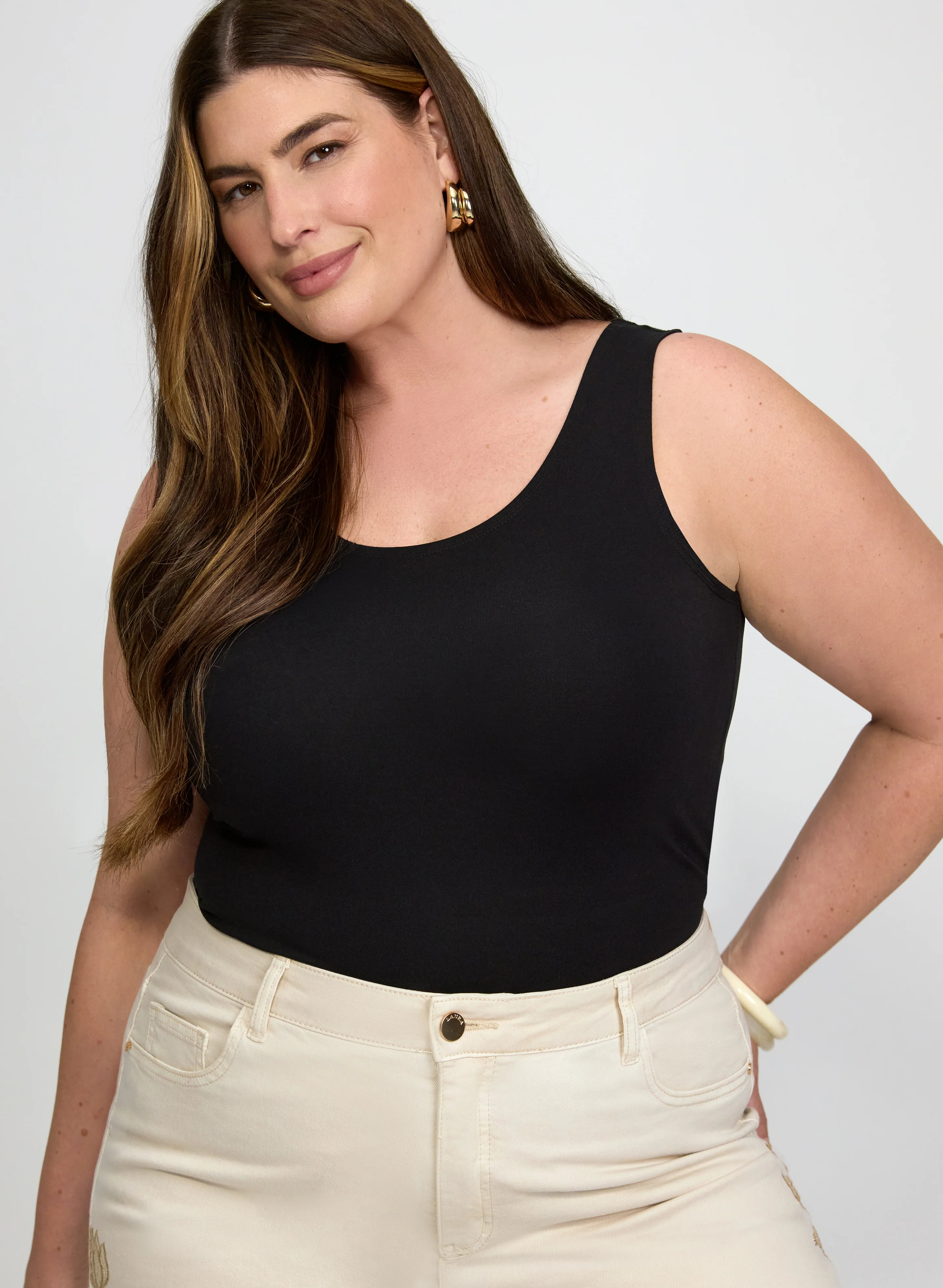 Scoop Neck Tank Top