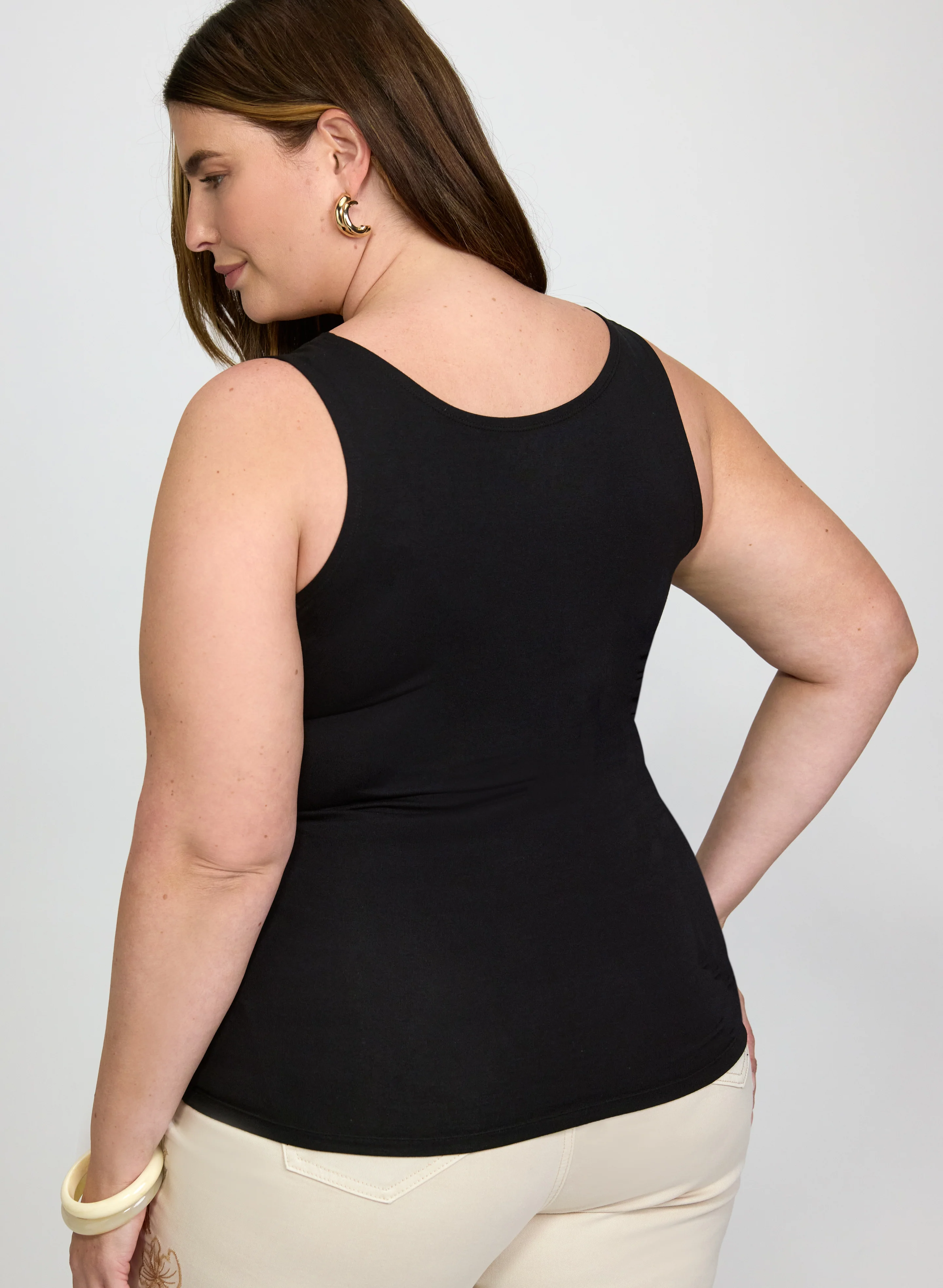 Scoop Neck Tank Top - Image 2