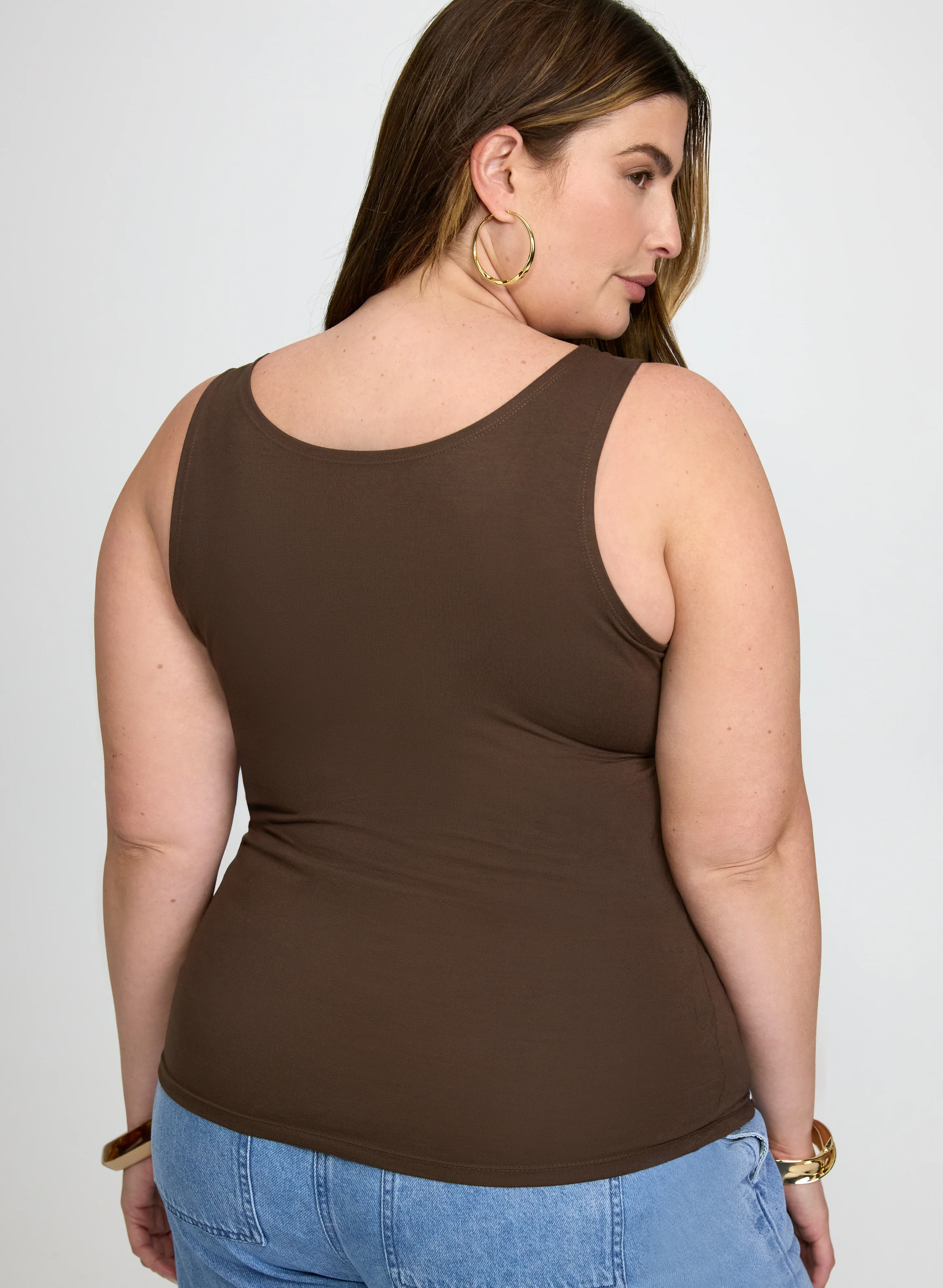 Scoop Neck Tank Top - Image 2
