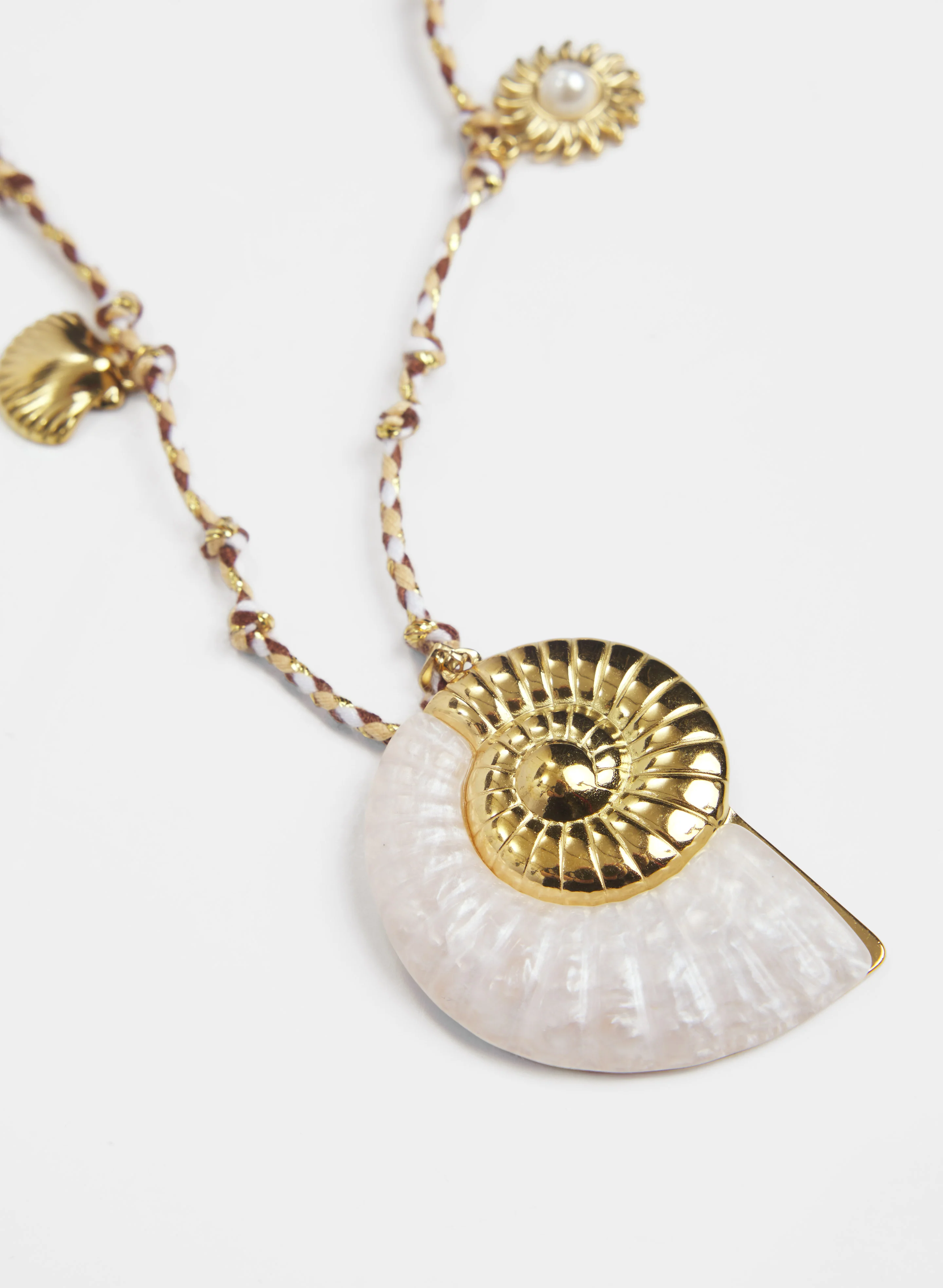 Seashell Charms Necklace - Image 2