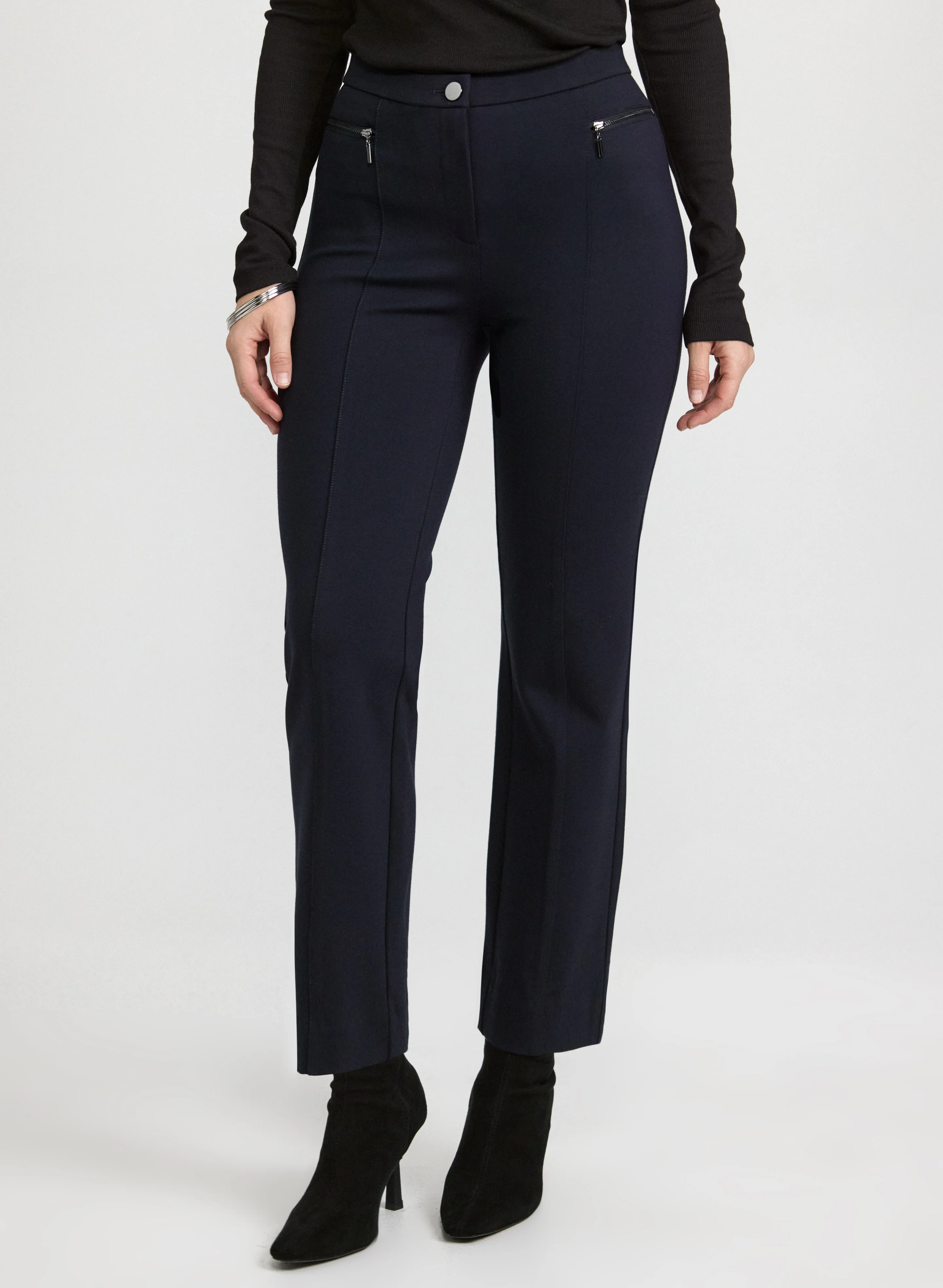 Mia Straight-Leg Pants - Short
