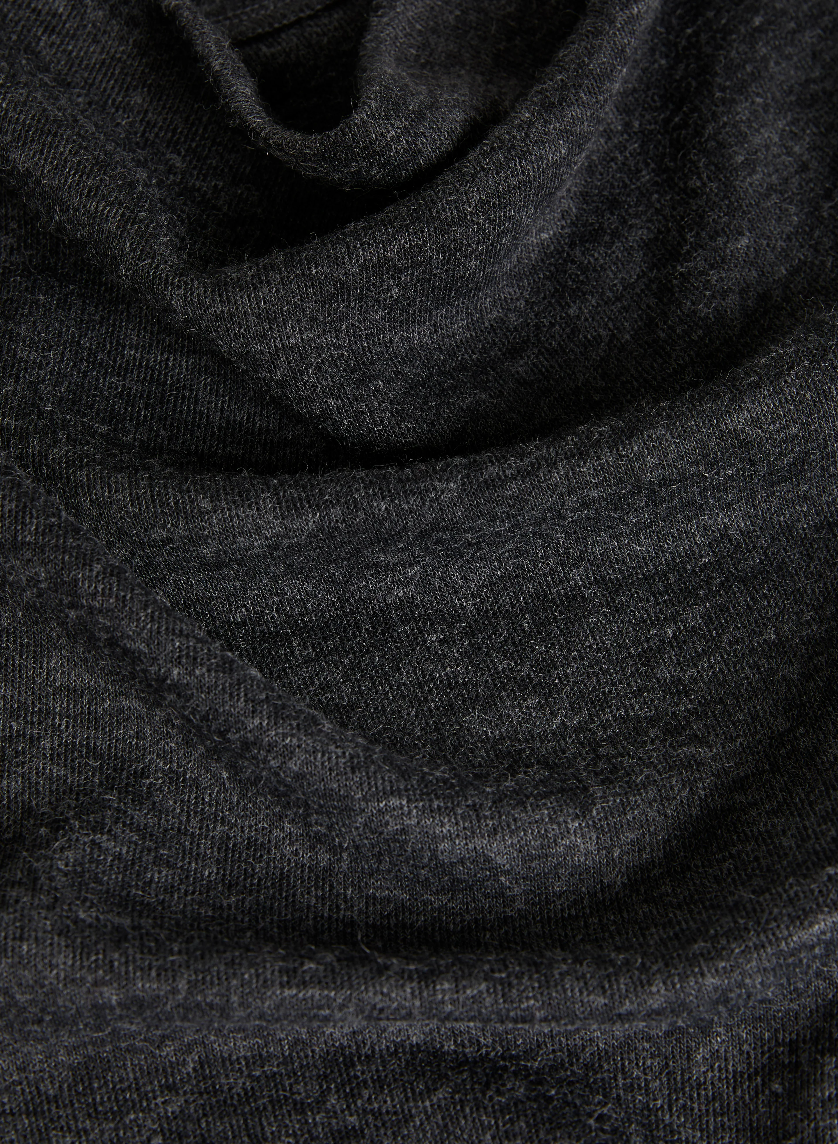 Sleeveless Funnel Neck Sweater - Image 7