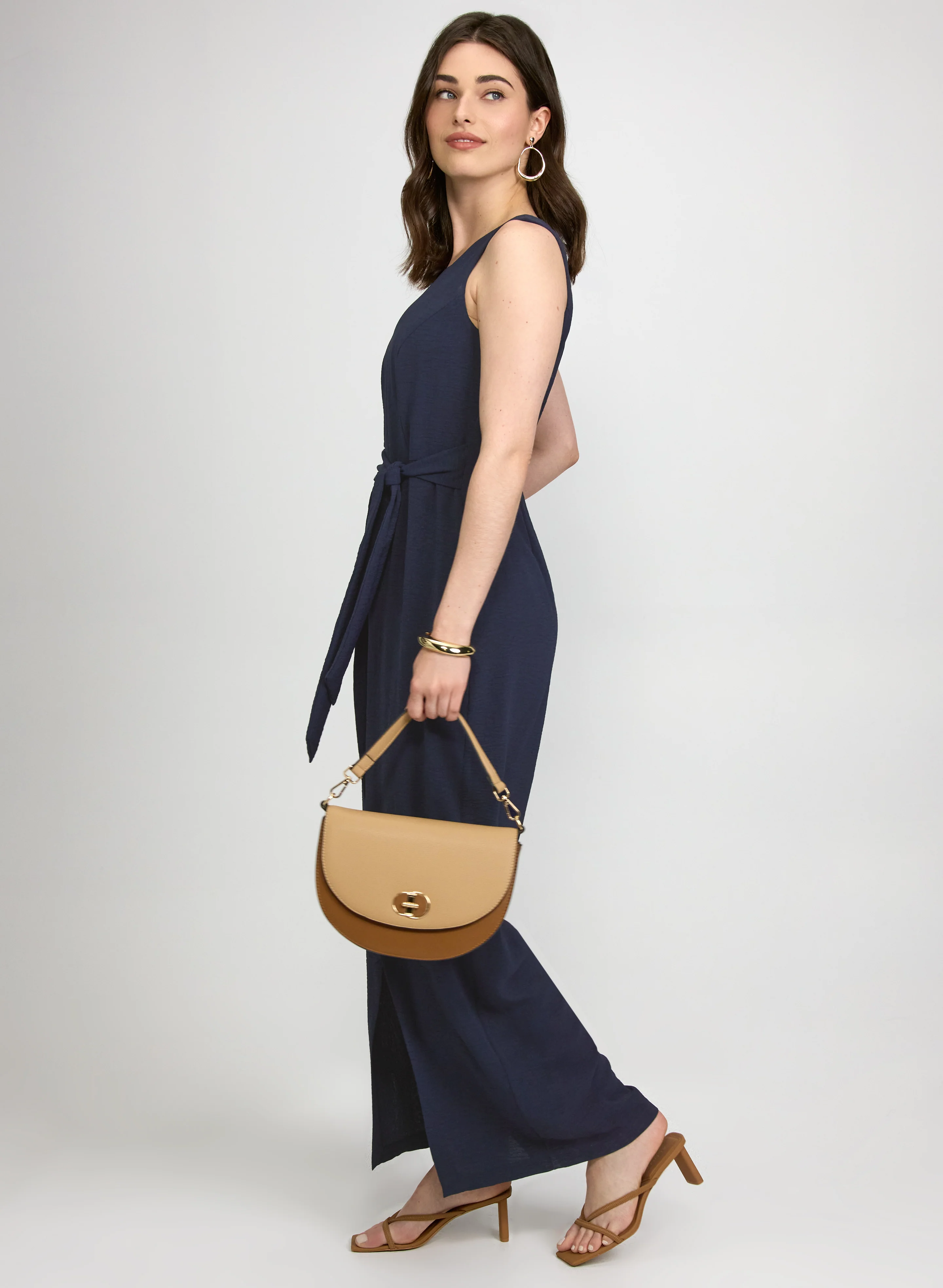 Sleeveless Overlay Jumpsuit - Image 2