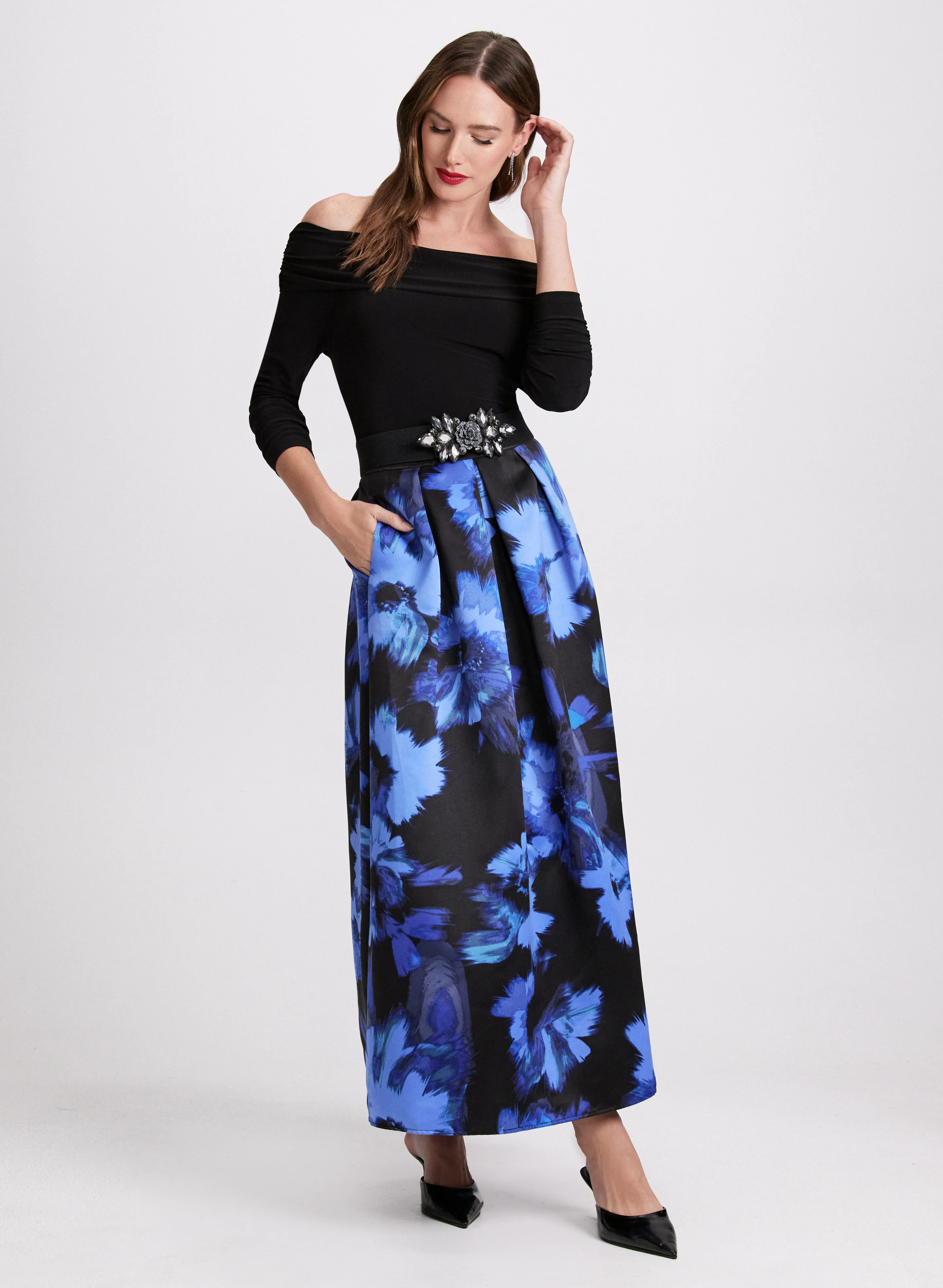 Solid Off-The-Shoulder Top - Image 5