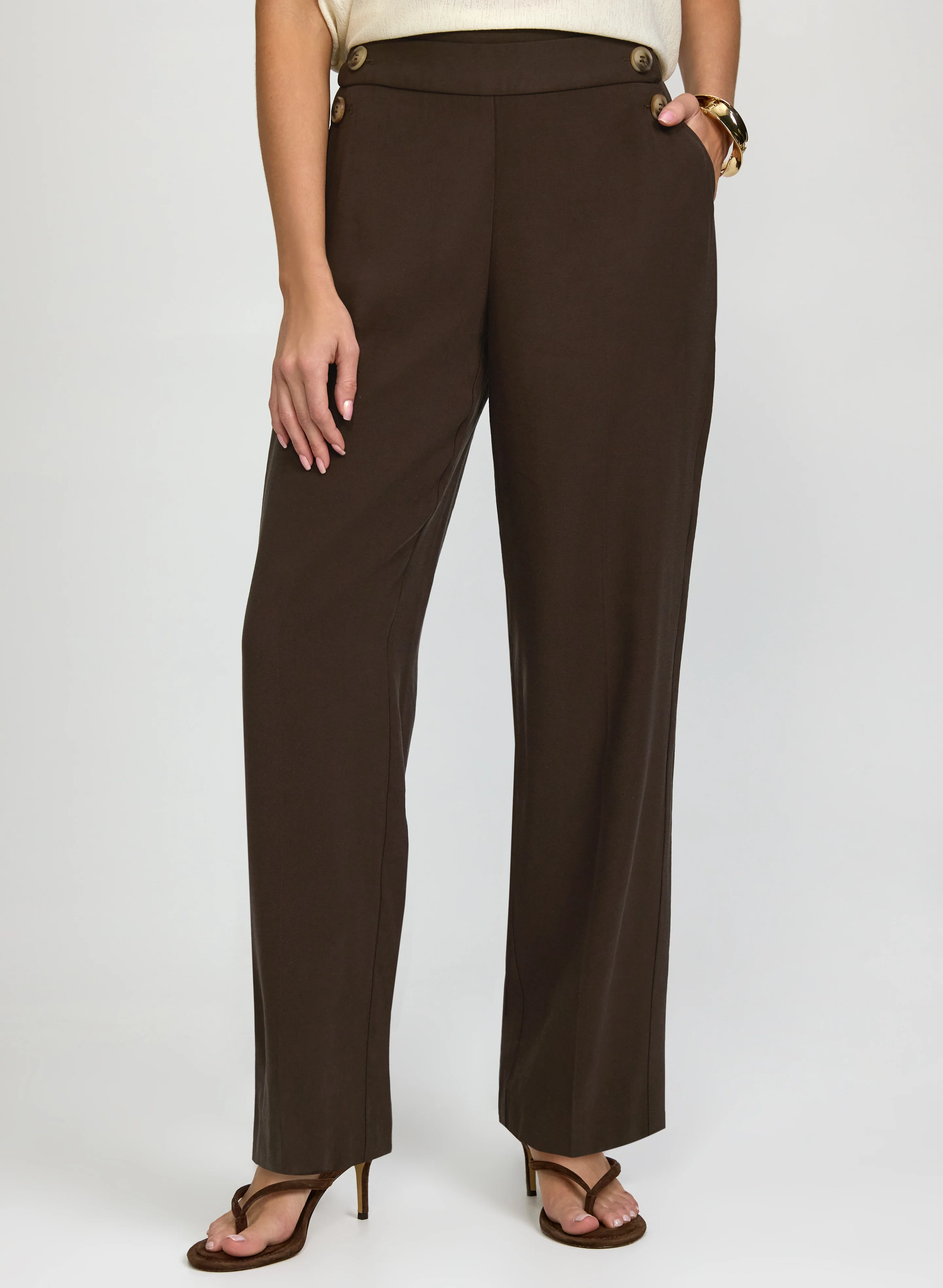 Straight-Leg Pants