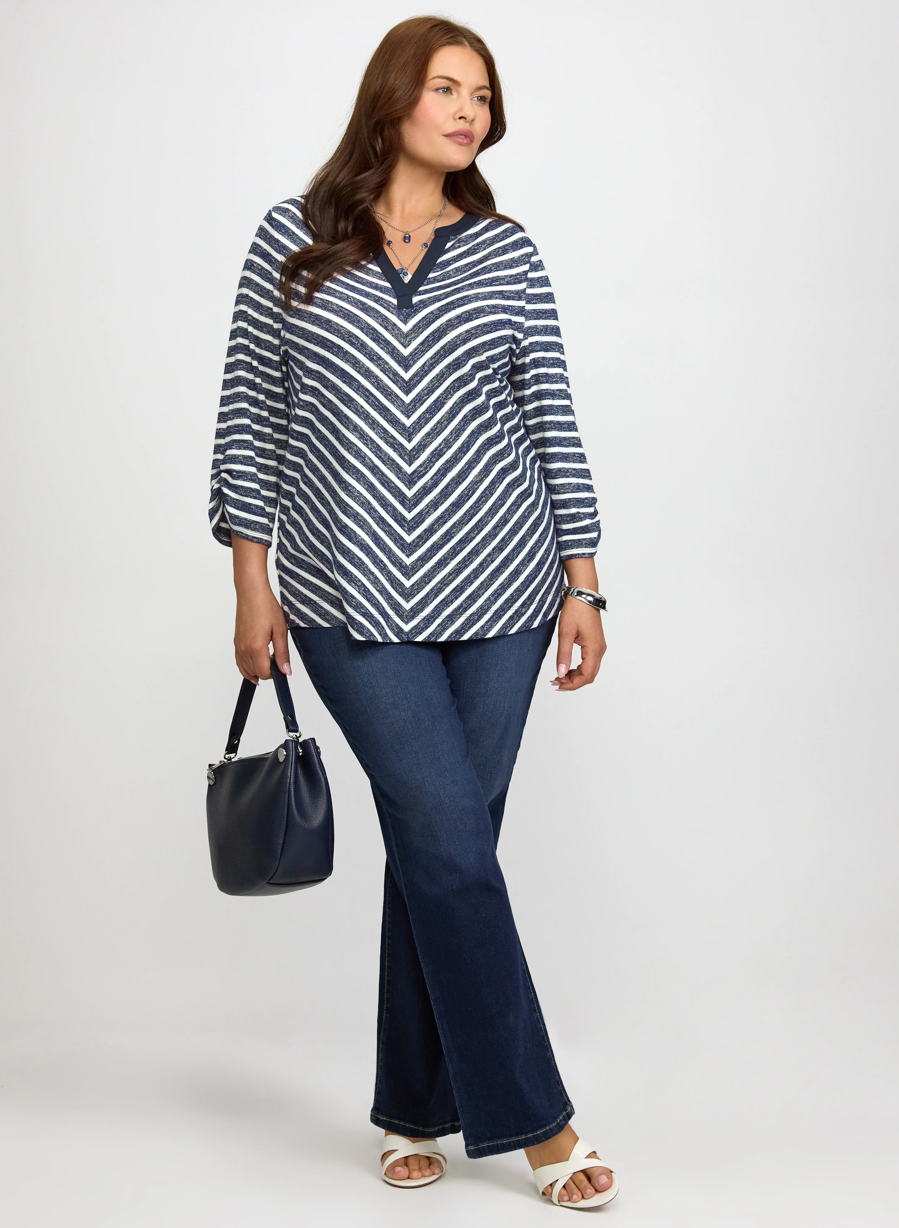 Striped Knit Top - Image 3