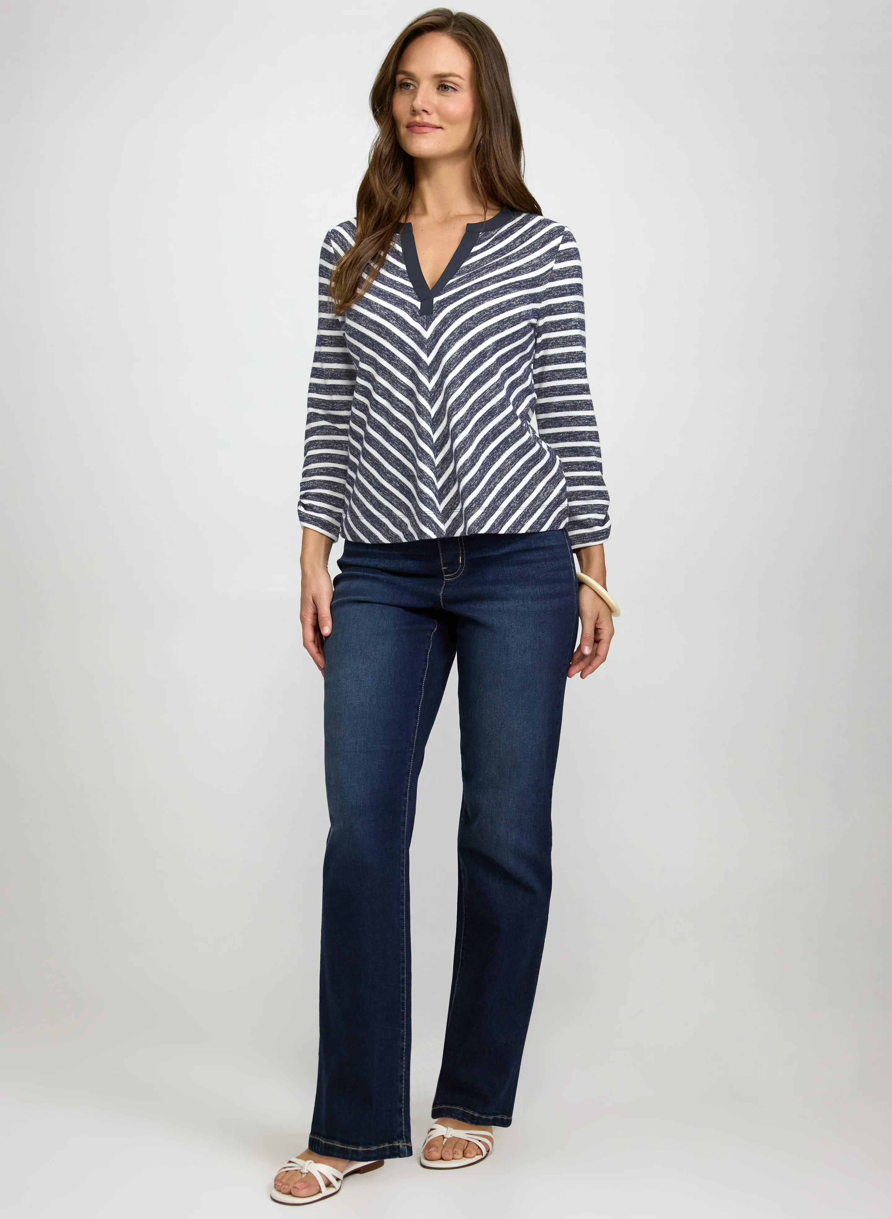Striped Knit Top - Image 3