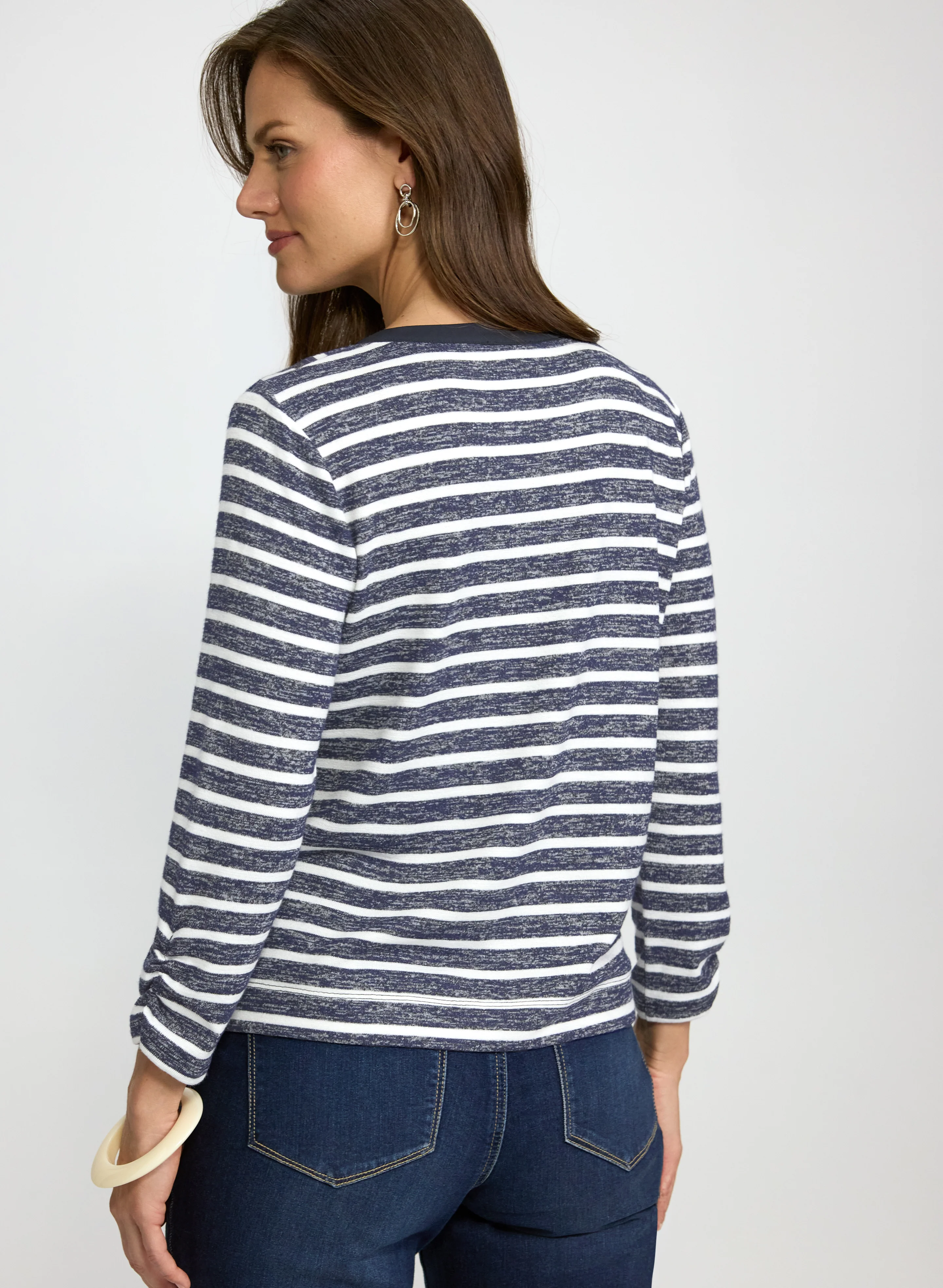 Striped Knit Top - Image 4