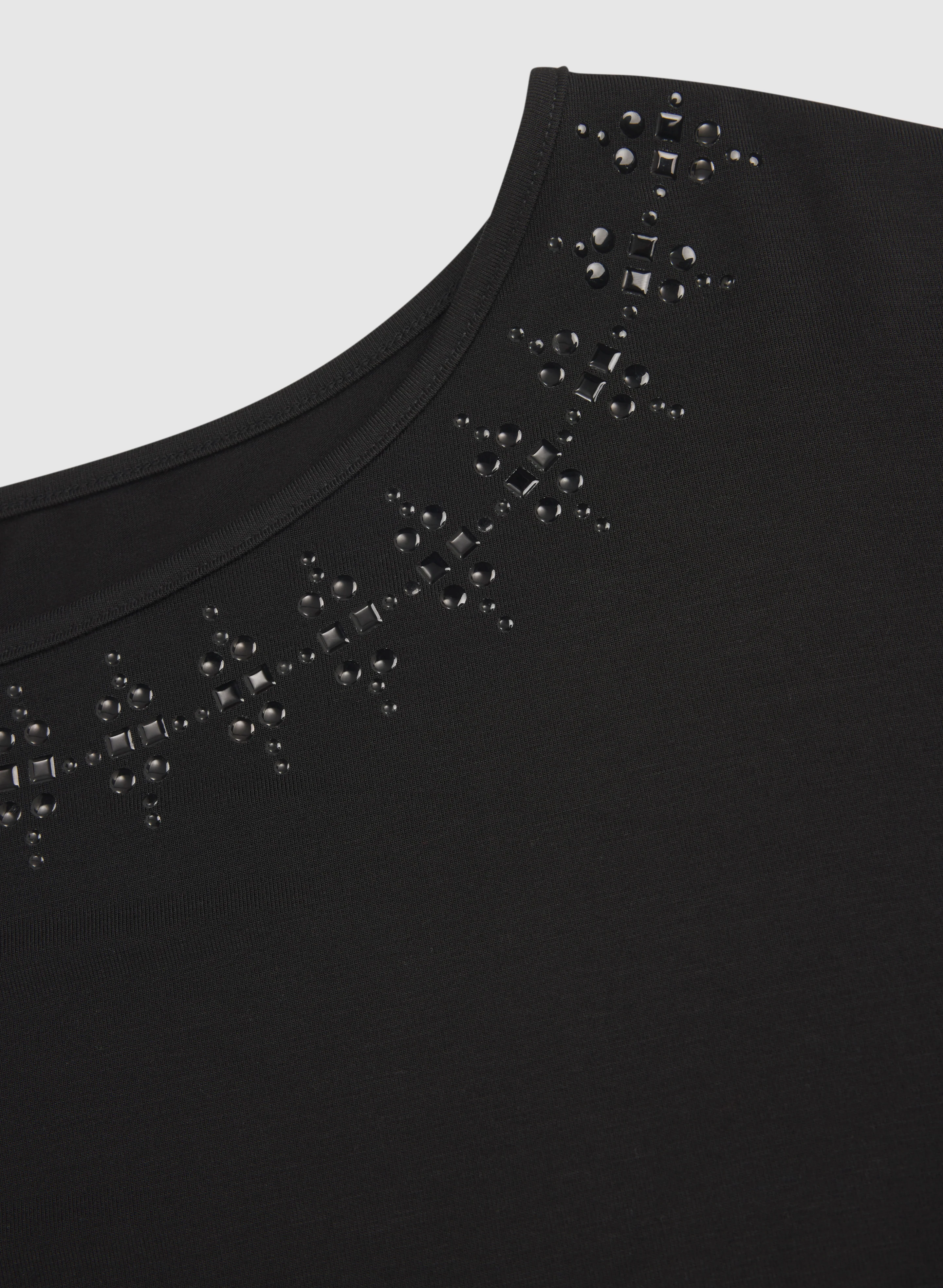 Tonal Stud Trim Top - Image 7