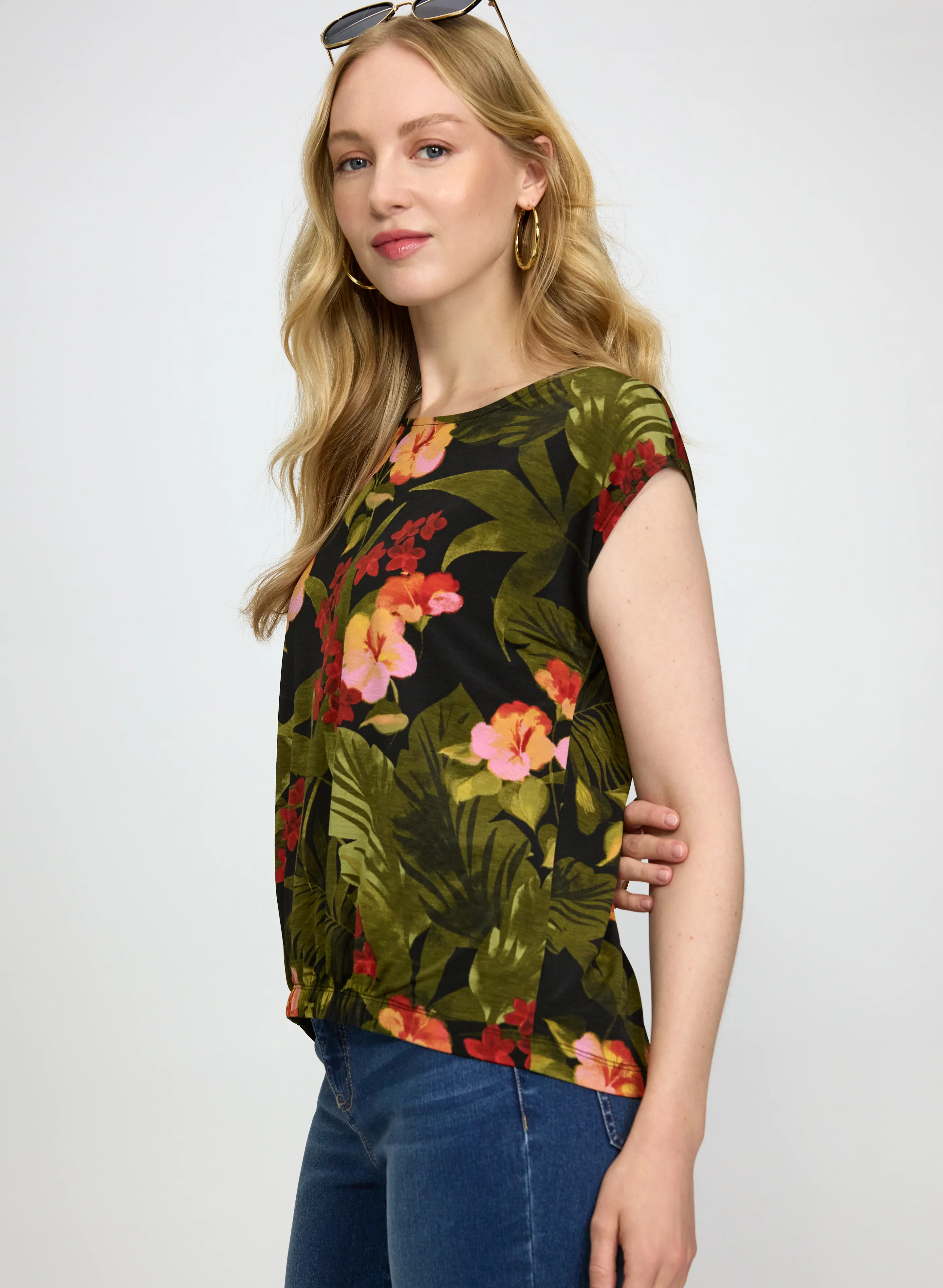 Tropical Floral Top - Image 5
