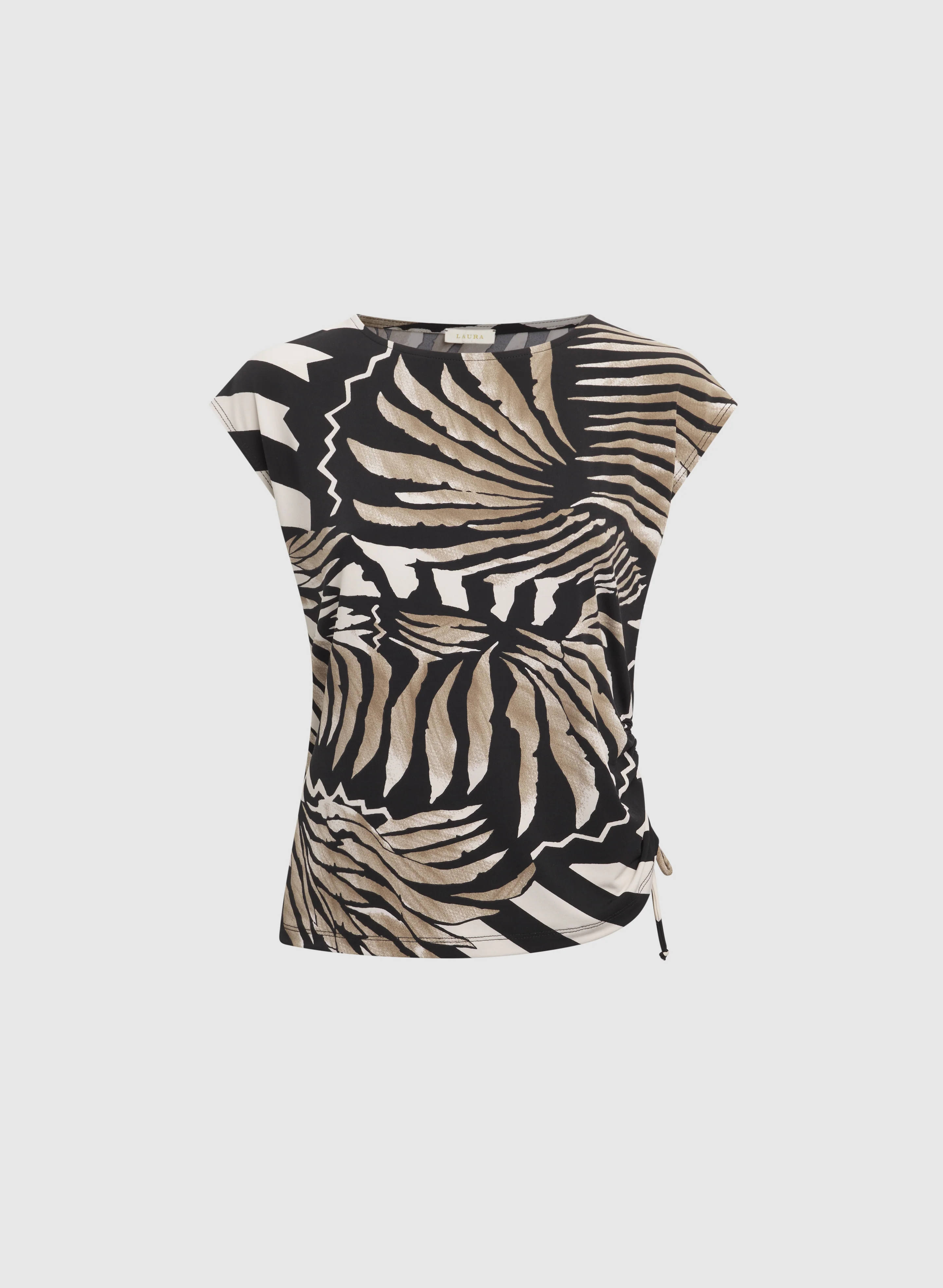 Tropical Print Top - Image 6