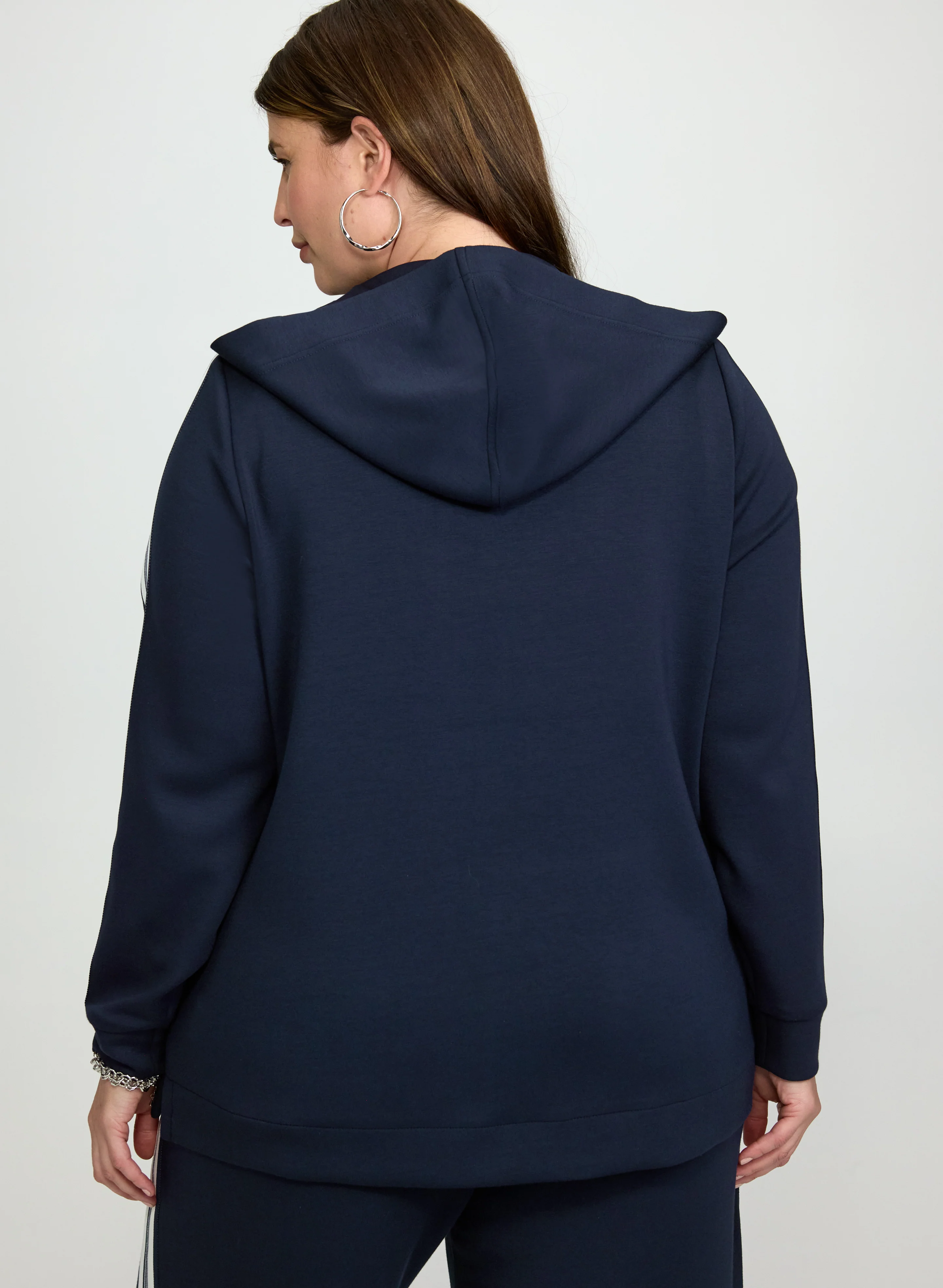 Zip Front Hooded Top - Image 3