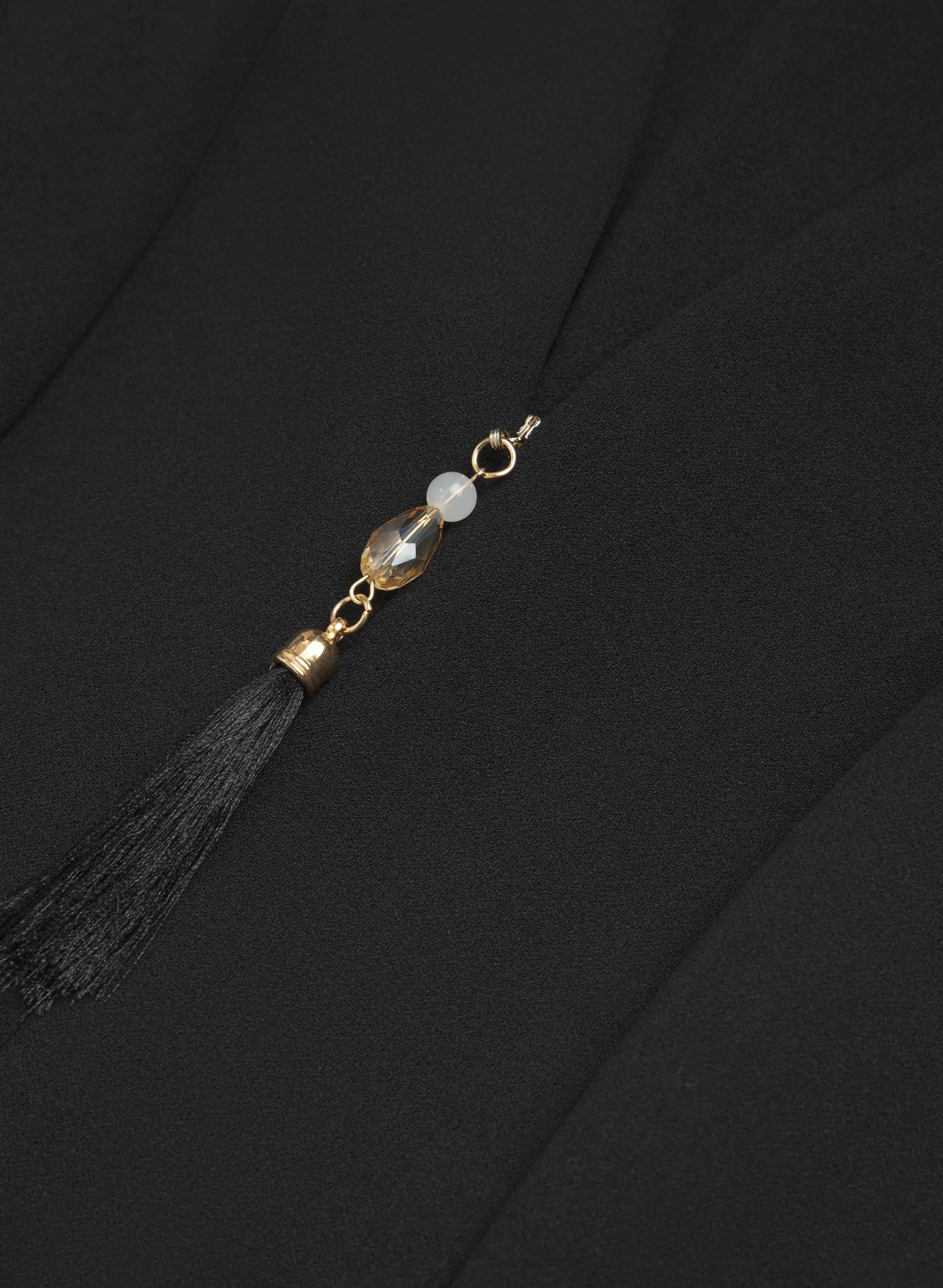 Zip-Up Tassel Detail Dress - Image 7